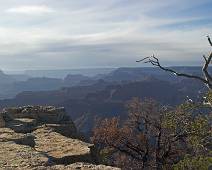 172_7227_E Grand Canyon: Avondschemering Yavapai Point