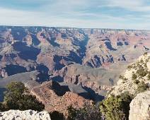78_16 Grand Canyon: Panorama vanaf Yavapai Point met zicht op de Noordrand