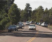 172_7201_E Grand Canyon: Terug in de beschaving? De parkeerproblemen zijn er toch al.