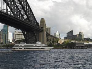 ferry In Sydney is water meestal niet veraf. Je geraakt op veel plaatsen dus ook het gemakkelijkst met de ferry.