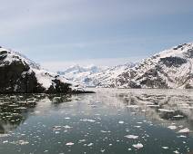 E01_4821 Glacier Bay NP: Verder komen we niet bij de John Hopkins Gletsjer