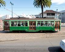 S00_0004 Uniek in de VS - een rijdend trammuseum met machines van over de hele wereld. Deze komt uit Milaan.