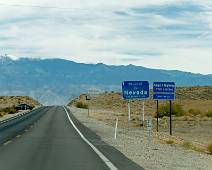 S00_6575 Welkom in Nevada. Nou ja. De State Troopers staan ons al op te wachten.