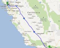 trip04 Trip 4 - Pasadena naar San Francisco