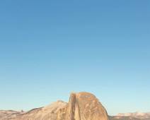 S01_3942 Half Dome - het merkteken van Yosemite in het laatste zonlicht.