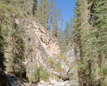 S01_5902 Johnston Canyon: op weg naar de Lower Falls