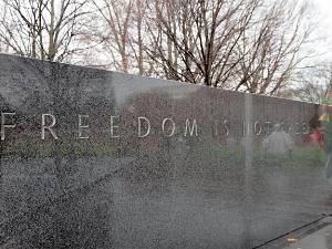 Korean War Veterans Memorial Uiteindelijk kregen ook de veteranen van de vergeten oorlog hun monument.