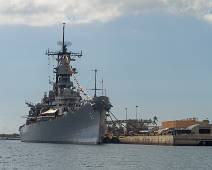 S02_3767 Op de USS Missouri eindigde de oorlog tegen de Jappen. Nu rust ze op de plaats waar hij begon.