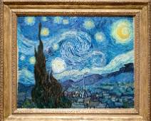 T00_0147 MoMA - Postimpressionisme - Vincent van Gogh, De Sterrennacht