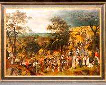 S03_0653 Pieter Bruegel de Jonge - Kruisdraging