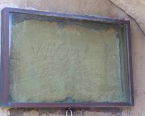 T00_2577 Grafiti zijn van alle tijden. Mijnheer Clarke was hier op 25 Juli 1806 - de oertijd voor Amerikanen.