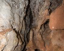 T00_3280 Wind Cave NP. En ja we hebben toch een stalagtiet gevonden. Maar dat is in deze soort grot dus heel uitzonderlijk.