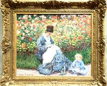 PC070038 Claude Monet - Camille Monet en een kind