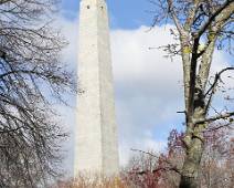 T01_5213 Bunker Hill Monument - ter herinnering van de Slag van Bunker Hill tussen Engelsen en patriotten. De Engelsen wonnen uiteindelijk met grote verliezen....