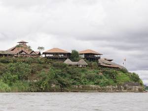 Amazonia - La Casa del Suizo Warm. vochtig, drukkend, fun. Ook Ecuador heeft zijn stukje Amazonejungle.