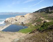 IMG_1110 De Sutro Baths waren in 1896 het grootste binnenzwembad ter wereld.. De site met ruïnes maakt nu deel uit van de Golden Gate National Recreation Area.