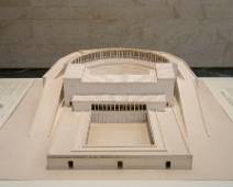 P1020384 maquette romeinse theatre in Cartagena