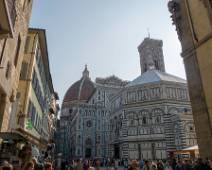 P1030013 De Cattedrale di Santa Maria del Fiore is de kathedrale basiliek en het dominerende symbool van de Italiaanse stad Florence