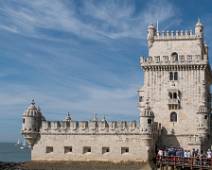 P1010573 De Toren van Belém, is een verdedigingstoren aan de oever van de rivier de Taag in Belém, een voorstad van Lissabon.