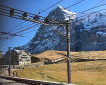 I7P_1917 Kleine Scheidegg - de start van de Jungfraubahn en de Eiger