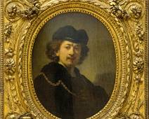 T02_2167 Zelfportret met Muts en Gouden Ketting - Rembrandt