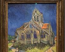 T02_2332 L'Eglise d'Auvers-sur-Oise - Vincent Van Gogh, vue du Chevet