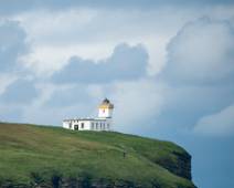 P1060947 Het Duncansby Head Lighthouse bij het plaatsje John O'Groats is in de volksverbeelding de noordelijkste nederzetting op het britse vastenland, 1405 km van...