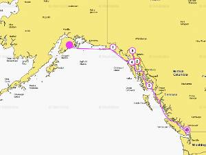 Alaska ter zee Deel twee van de reis met de Celebrity MIllenium langs de Hobbard Glacier, nog meer walvissen, een trein tot in de Yukon...