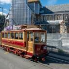 DSC02559 Ook in Christchurch hobbellen er oude trammetjes rond