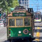 IMG_1715 Melbourne - twintig jaar geleden zaten we er al op, de museumtram City Circle